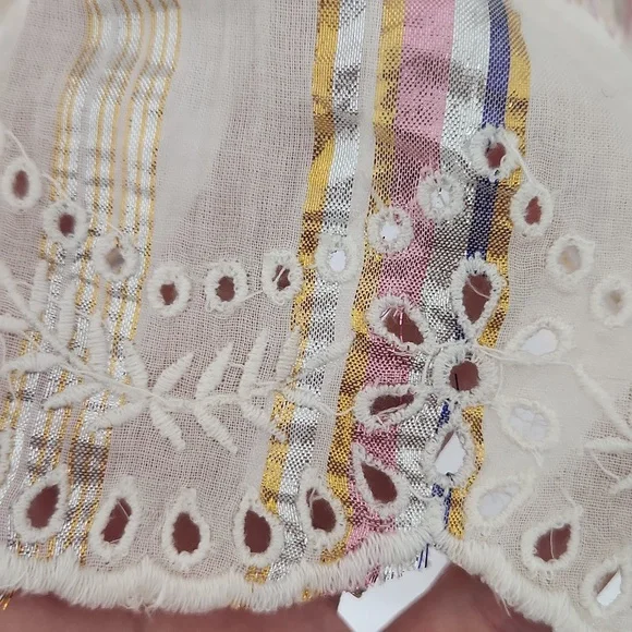 Sea New York Harriet Pintucked blouse size 2 - Picture 8 of 13